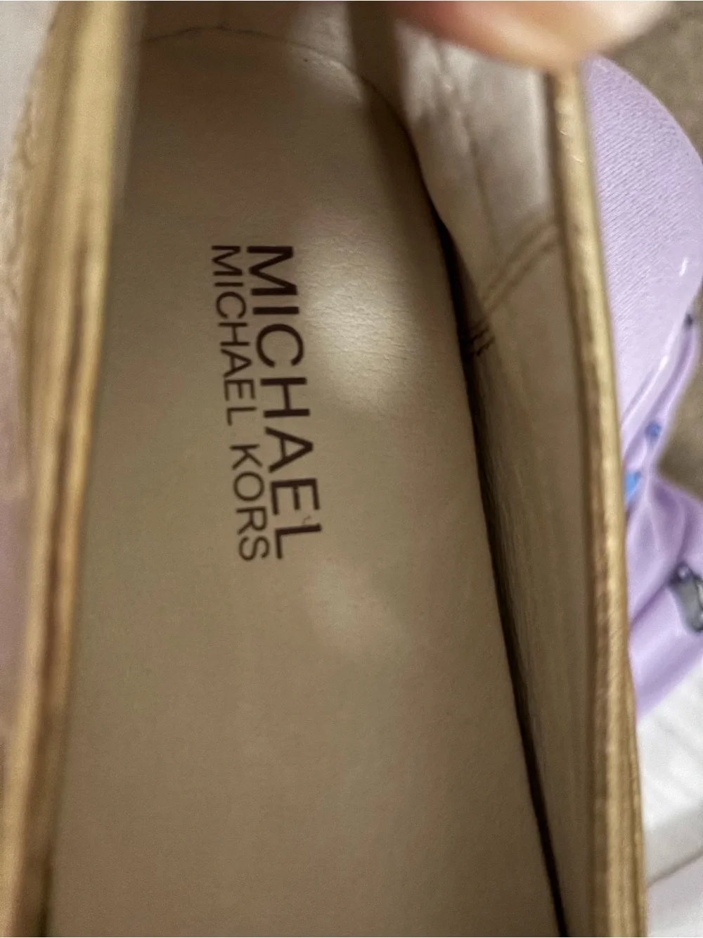 Michael Kors classic metallic
